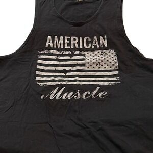 American Muscle Flag - Men‎ Premium Tank. Size XL